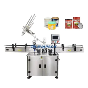 Factory Price Jar Capping Machine Automatic Machine for Powder Tin Can Seal Cap Fruit Juice Bottle Capper Machine