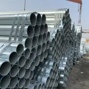 Factory Q235 Q355 Galvanized ERW ASTM Non-Alloy Tube DN10-32 Zinc Coating 30-275g/m2