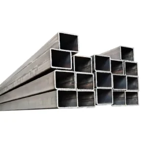 Factory Supply CS Rectangular Pipes Hot Rolled Black Steel Square Tube Rectangular Hollow Tubular 20x20mm 40x40mm 60x60mm