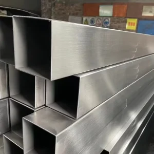 Factory Supply Stainless Steel Square Pipe Tube 304 304L 316 316L Custom Length and Size