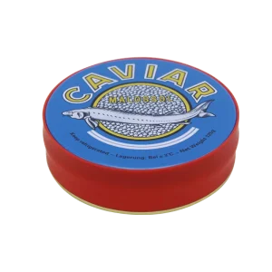 Favorable Price Good Quality Recyclable Round Custom Metal Caviar Vacuum Tin Can for Promotion & Grocery Use
