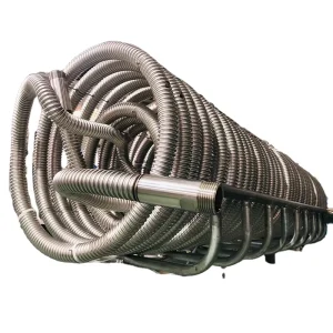 Flexible 304 Stainless Steel Coiled Corrugated Tube for Heat Exchange