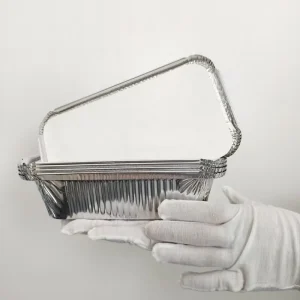 Food Grade 600ml Foil Baking Pans with Lids