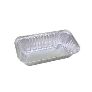 Food Grade Aluminum Foil Baking Tray 520ml Disposable Oven-Safe Takeout Box