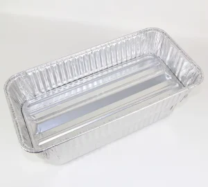 Food Grade Aluminum Foil Container Oven Safe Multifunctional BBQ Grill Box Disposable Aluminum Foil Tray for Restaurant & Picnic