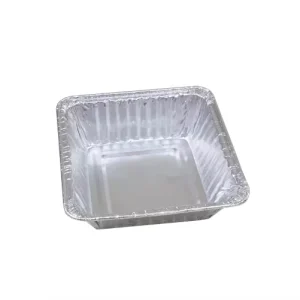 Food Grade Aluminum Foil Trays and Containers with Lids 8011 Alloy 0.05mm Thickness for Food Packaging