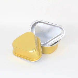 Food-Grade Disposable Eco-Friendly Aluminum Foil Container with PP Lid for Food Packaging