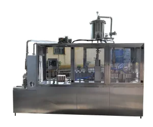 Fully Automatic Electric Motor Beverage and Food Liquid Filling Machine with Gable Top Carton Packaging