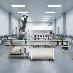 Fully Automatic Mechanical Screw Capping Machine for Glass Plastic Cans Bottles