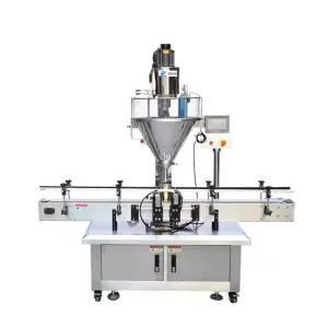 Fully Automatic Volumetric Powder Seasoning Milk Protein Auger Filling Machine Peanut Butter Packing Machine
