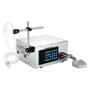 GFK280 Small Electric Numerical Control Semi Automatic Liquid Filling Machine for Edible Oil