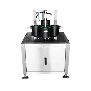 GT4A Electric Semi-Automatic Four-Station Food Glass Bottle Vacuum Capping and Sealing Machine 250kg