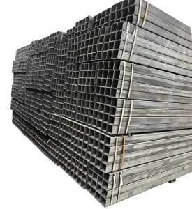 Galvanized Square Steel Pipe Hot-Dip GI Carbon Steel Tube for Greenhouse Agricultural Irrigation and Fence Systems