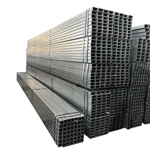 Galvanized Square Tube 40×40 Hollow Section Steel Tubes Black Carbon Steel Tube for Construction