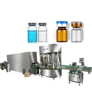 Glass Vial Filling, Crimping and Sealing Machine for 2ml, 5ml and 10ml Vials