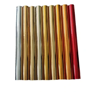 Gold Leaf Sheet Foil Roll Imitation Gold Foil Roll with Size 64cm*12000cm for Decoration