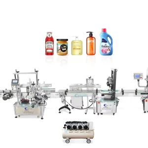Guanyu CE Premium Quality Detergent Filling Machine Automatic Liquid Plastic Bottle Honey Cosmetic Industrial Capping Equipment