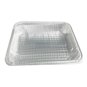 Heavy Duty 9X13 Half Size Steam Table Tray 2400ml 3000ml 3500ml Aluminum Pan Foil Container Food Foil Container Manufacturer