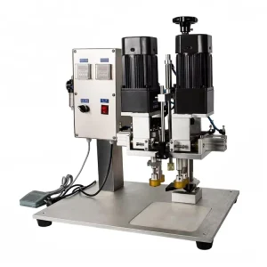 High Efficient Semi automatic Pneumatic Capping Machine Bottle Capping Machine Easy to Operate Cap Screwing Machine
