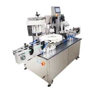High Precision Oral Liquid Syrup Liquid Pump Filling Capping Machine