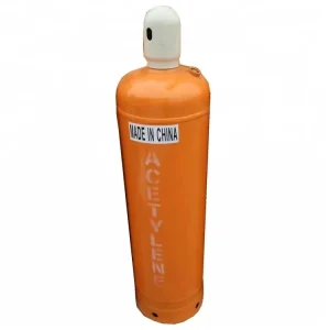 High-Pressure Steel 40L Dissolved Acetylene Gas Cylinder