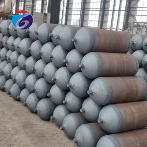 High Pressure Steel CNG Cylinder, ISO 11439, 260L, 200bar, 406mm Diameter, 2415mm Length, 8.8mm Thick, for Vehicles