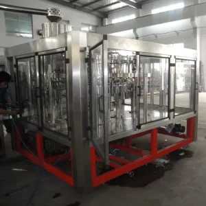 High Quality Fully Auto 500 ml PET Bottle Filling Capping Machine for Gas Water Production Line