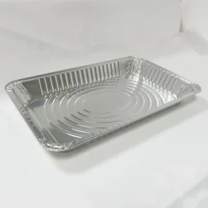 High Quality Reliable Brand Food Grade Disposable Aluminum Foil Container Full Size Medium Deep Pan Food Storage Steam Foil