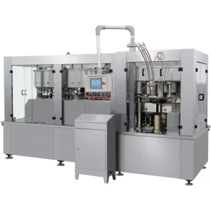High Speed Automatic Tin Can Sealing Closing Seaming Machine Drinks Milk Beverage Filling Machine