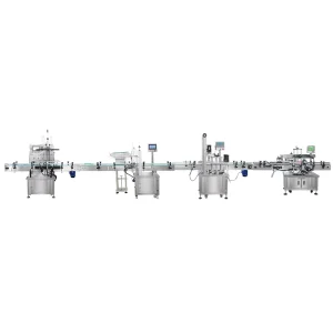 High-Speed Fully Automatic Plastic Cup Liquid Filling Machine with Wrapping