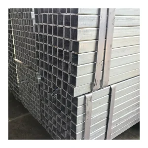 Hot Dip Galvanized Square Pipe Q235 50x50mm 2.0mm Thickness Steel Tube for Construction