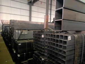 Hot Rolled Carbon Steel Square Tube High Strength Hollow Metal Pipe for Building Engineering Structure Support