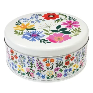 Hot Sales New Products Food Grade Round Metal Container Candy Sugar Cookie Tin Can Packaging Box for Cake