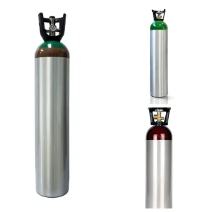 ISO 150bar CO2 Carbon Dioxide Aluminium Gas Cylinder