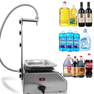 Industrial Electric PLC Controlled High Accuracy Automatic Liquid Filling Machine for Honey and Sesame Oil