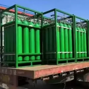 Industrial Gas Cylinder 40L High Pressure 30CrMo WMII-229-45-20A 68kg for Gas Storage