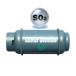 Industrial Steel Cylinder for Sulfur Dioxide 40-50L Capacity 135 Bar Pressure