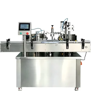 Intelligent Automatic Liquid Filling Plugging Capping Machine High Speed Integrated Bottling Equipment Suzhou Manufacturer