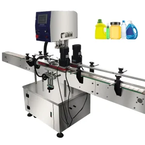 Intelligently Adjustable Electric Four Wheel Capping Machine Plastic Packaging High Speed Sealing & Easy Operation