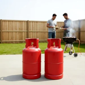 LPG Cooking Gas Cylinder 12.5KG 26.5L for African Market