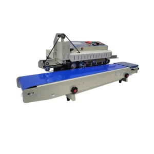 LT-PM1800 Industrial Continuous Band Sealer for Plastic Food Bags with Inkjet Printer