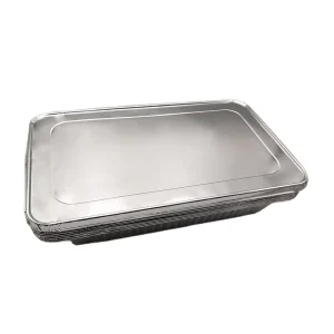 Lid for Disposable Rectangular Aluminum Foil Food-Grade Takeaway Meal Container