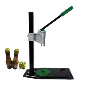 Long Base Semi-Automatic Plastic Paper Glass Bottle Capper for Beverage Cartons