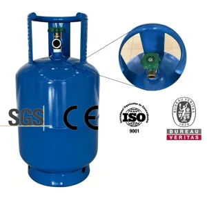 Low Pressure 11kg LPG Cylinder Small Cooking Gas Cylinder