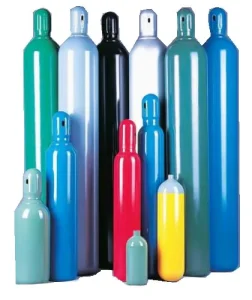 MEDEASE Durable Seamless Steel Gas Cylinder for Industrial and Commercial Use High Pressure Tank