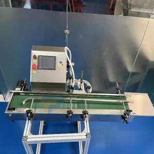 Magnetic Pump Liquid Bottling Filling Machine with Conveyor for Water, Perfume, Oil and Juice