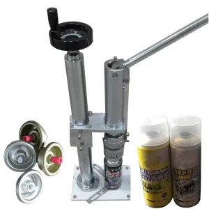Manual Desktop Bottle Crimping Machine for Aerosol Sprayers
