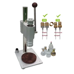 Manual Perfume Bottle Capping Machine 13mm/15mm Dual Purpose Fragrance Press