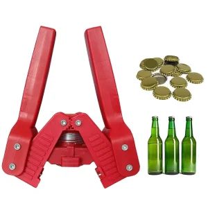Manual Plastic Beer Bottle Capper and Corking Machine for Home Brew