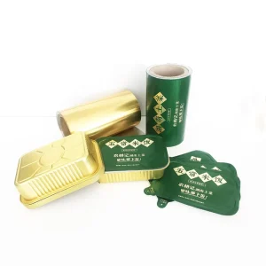 Manufacturer Custom Soft Temper Coated Aluminum Foil Roll for Food Container